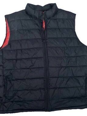 Tek Gear Navy Blue Puffer Vest Size XXL